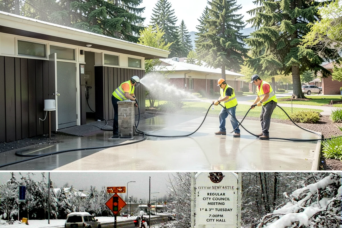 Holiday Tree Recycling in Newcastle, King County, WA - The program runs in the weeks following the winter holidays, typically through January.