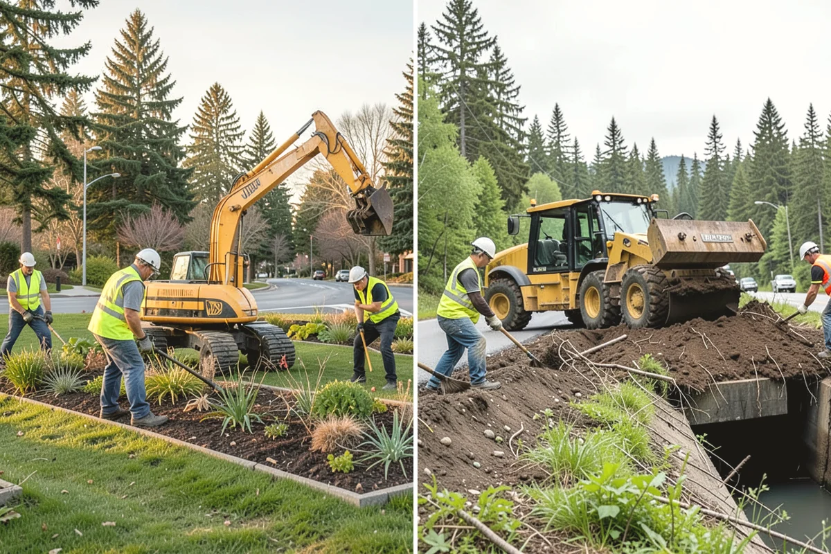 Holiday Tree Recycling in North Bend, King County, WA - Set collection points or a pickup window