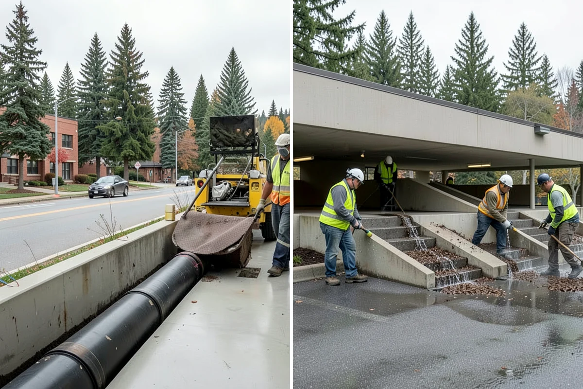 Holiday Tree Recycling in Pacific, King County, WA - Set collection points or a pickup window
