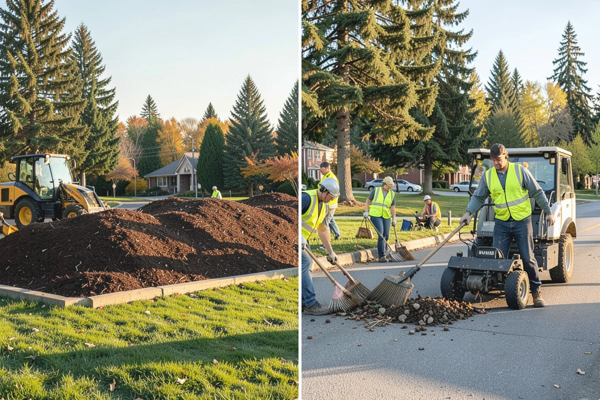 Holiday Tree Recycling in Roy, Pierce County, WA - Set collection points or a pickup window