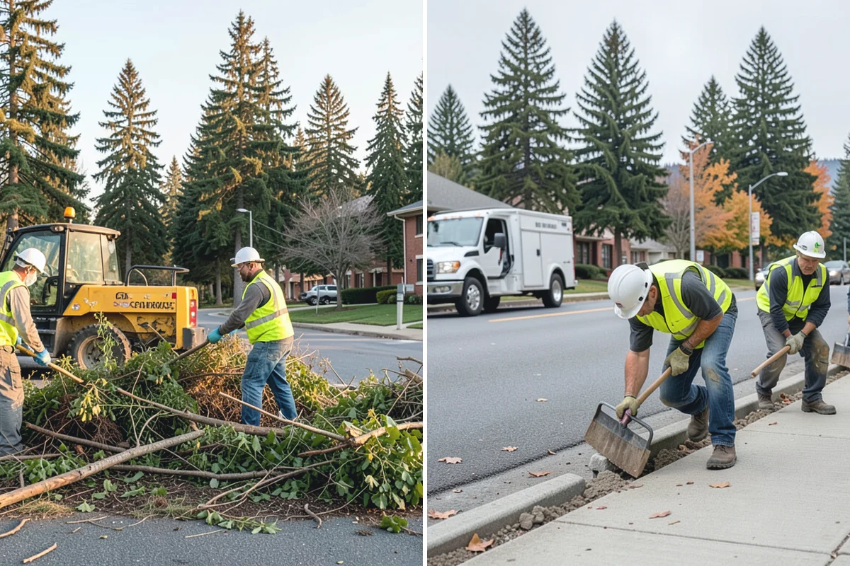 Holiday Tree Recycling in Skykomish, King County, WA - Set collection points or a pickup window