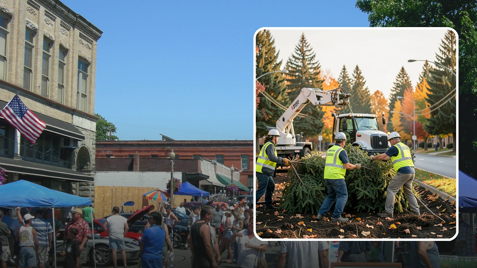 Holiday Tree Recycling in Snohomish, Snohomish County, WA - Post-holiday collection and recycling of Christmas trees into mulch or compost.