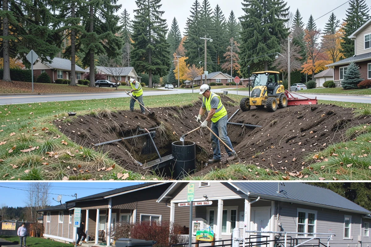 Holiday Tree Recycling in South Prairie, Pierce County, WA - The program runs in the weeks following the winter holidays, typically through January.