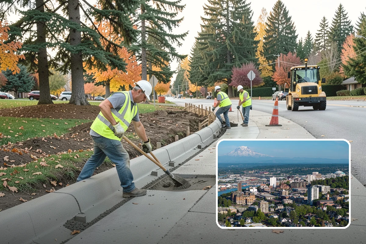Holiday Tree Recycling in Tacoma, Pierce County, WA - Trees diverted from landfill