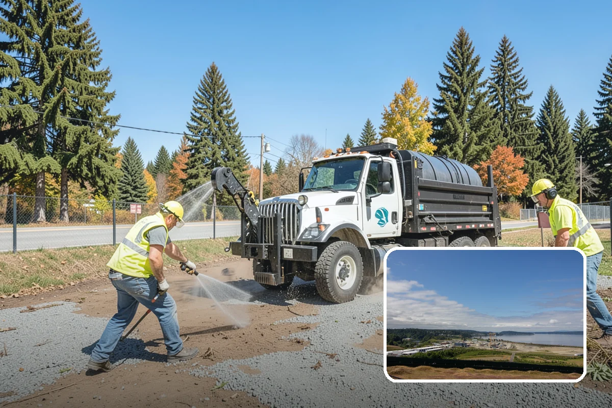 Holiday Tree Recycling in University Place, Pierce County, WA - Trees diverted from landfill