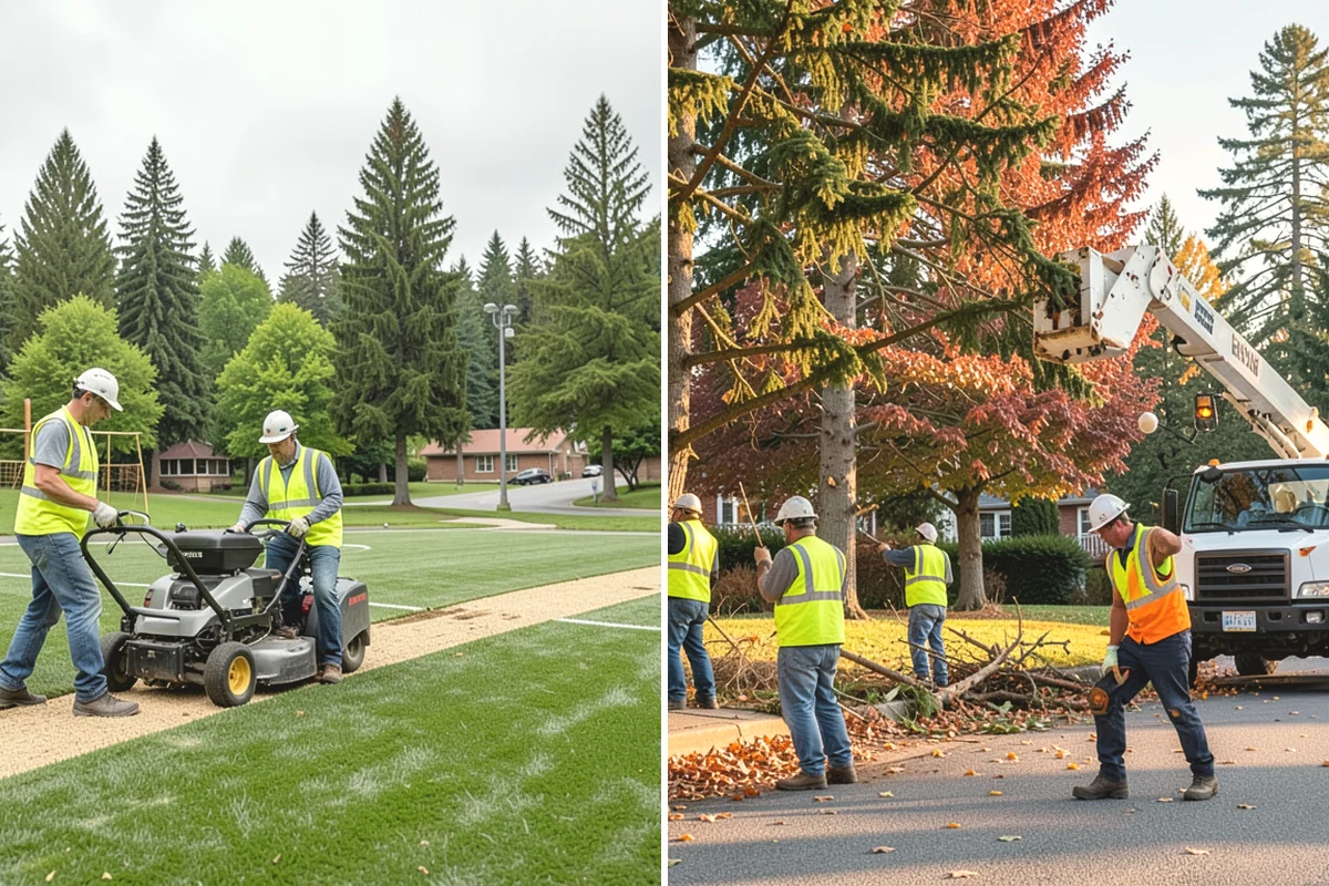 Holiday Tree Recycling in University Place, Pierce County, WA - Set collection points or a pickup window