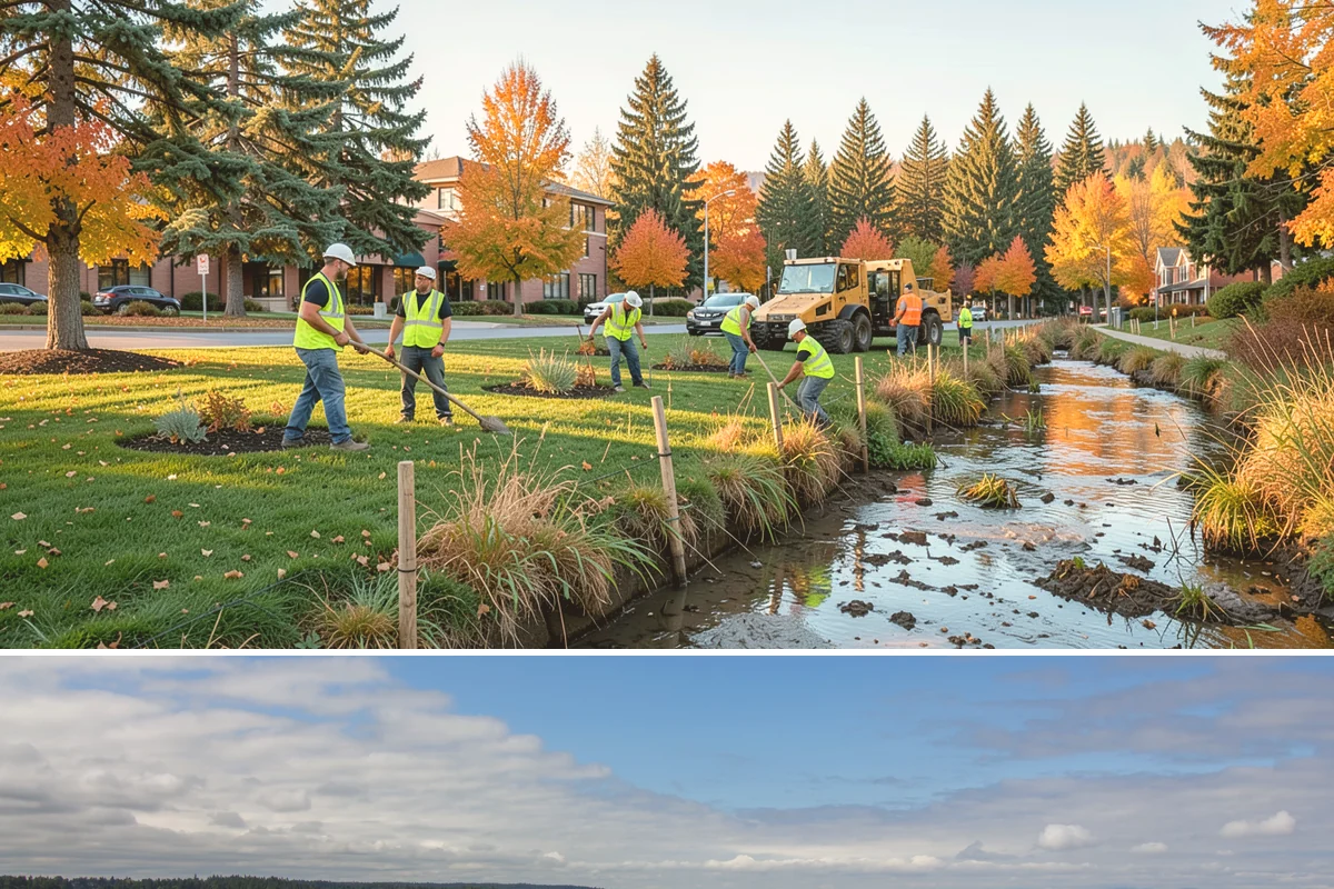 Holiday Tree Recycling in University Place, Pierce County, WA - The program runs in the weeks following the winter holidays, typically through January.