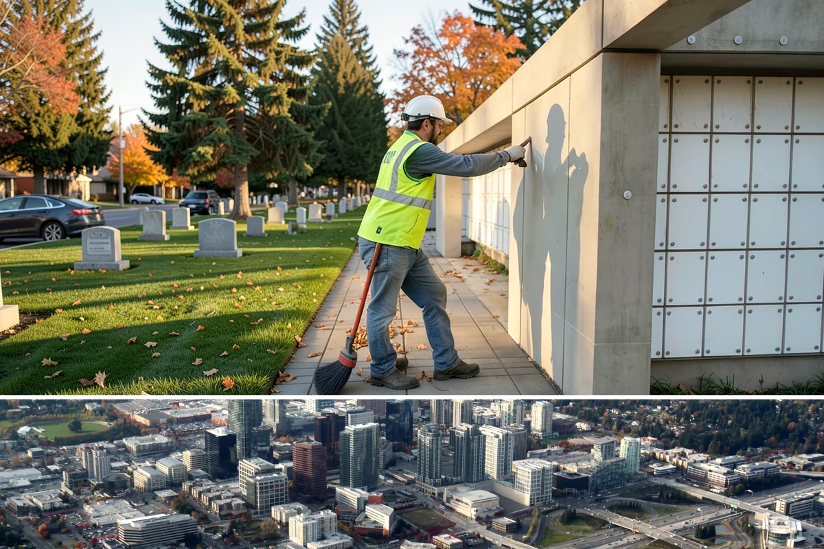Homeless Encampment Cleanup Support in Bellevue, King County, WA - Encampment cleanup support is provided year-round in coordination with agency outreach and posted-notice schedules.
