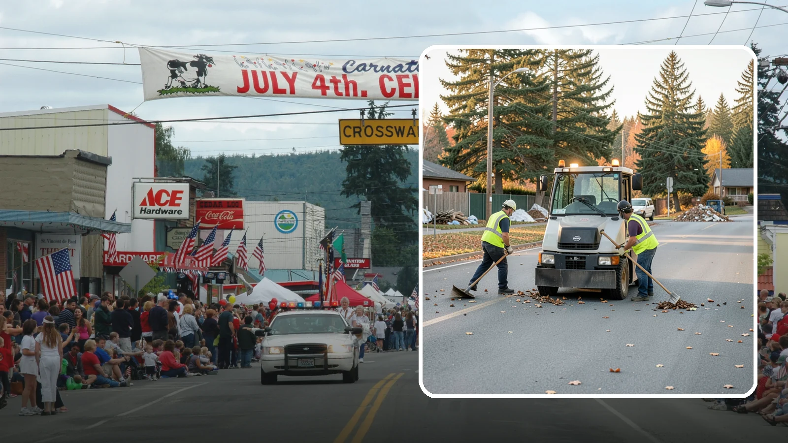 Homeless Encampment Cleanup Support in Carnation, King County, WA - Coordinated, compliant cleanup support for encampment sites following outreach and posted notice.