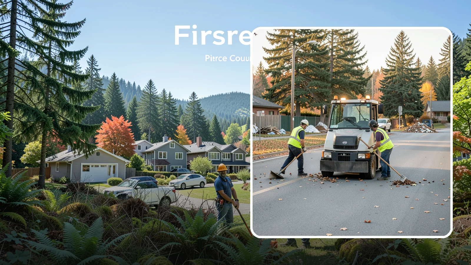 Homeless Encampment Cleanup Support in Fircrest, Pierce County, WA - Coordinated, compliant cleanup support for encampment sites following outreach and posted notice.