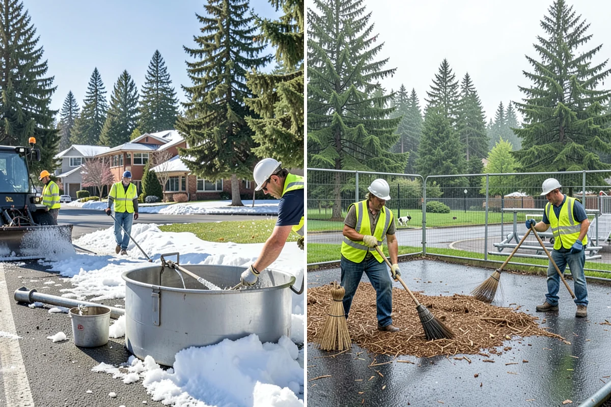 Homeless Encampment Cleanup Support in Lake Forest Park, King County, WA - Coordinate with agency and outreach staff on timing and protocol