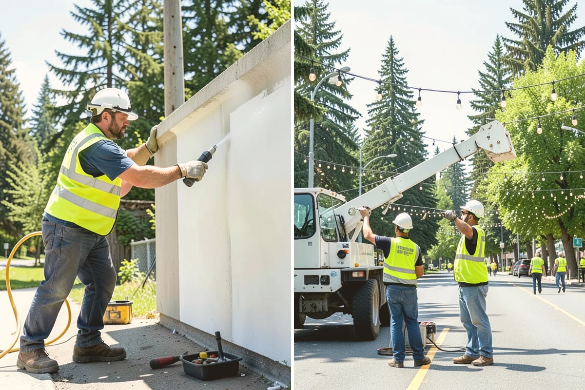 Homeless Encampment Cleanup Support in Langley, Island County, WA - Coordinate with agency and outreach staff on timing and protocol