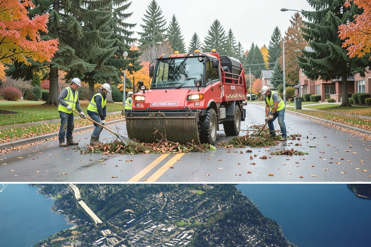 Homeless Encampment Cleanup Support in Mercer Island, King County, WA - Encampment cleanup support is provided year-round in coordination with agency outreach and posted-notice schedules.