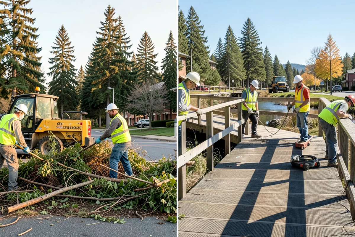 Homeless Encampment Cleanup Support in Snoqualmie, King County, WA - Coordinate with agency and outreach staff on timing and protocol