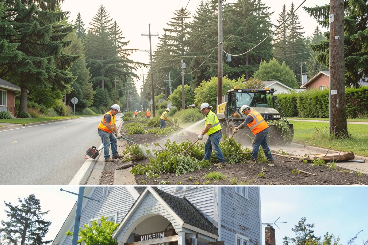 Homeless Encampment Cleanup Support in Steilacoom, Pierce County, WA - Encampment cleanup support is provided year-round in coordination with agency outreach and posted-notice schedules.