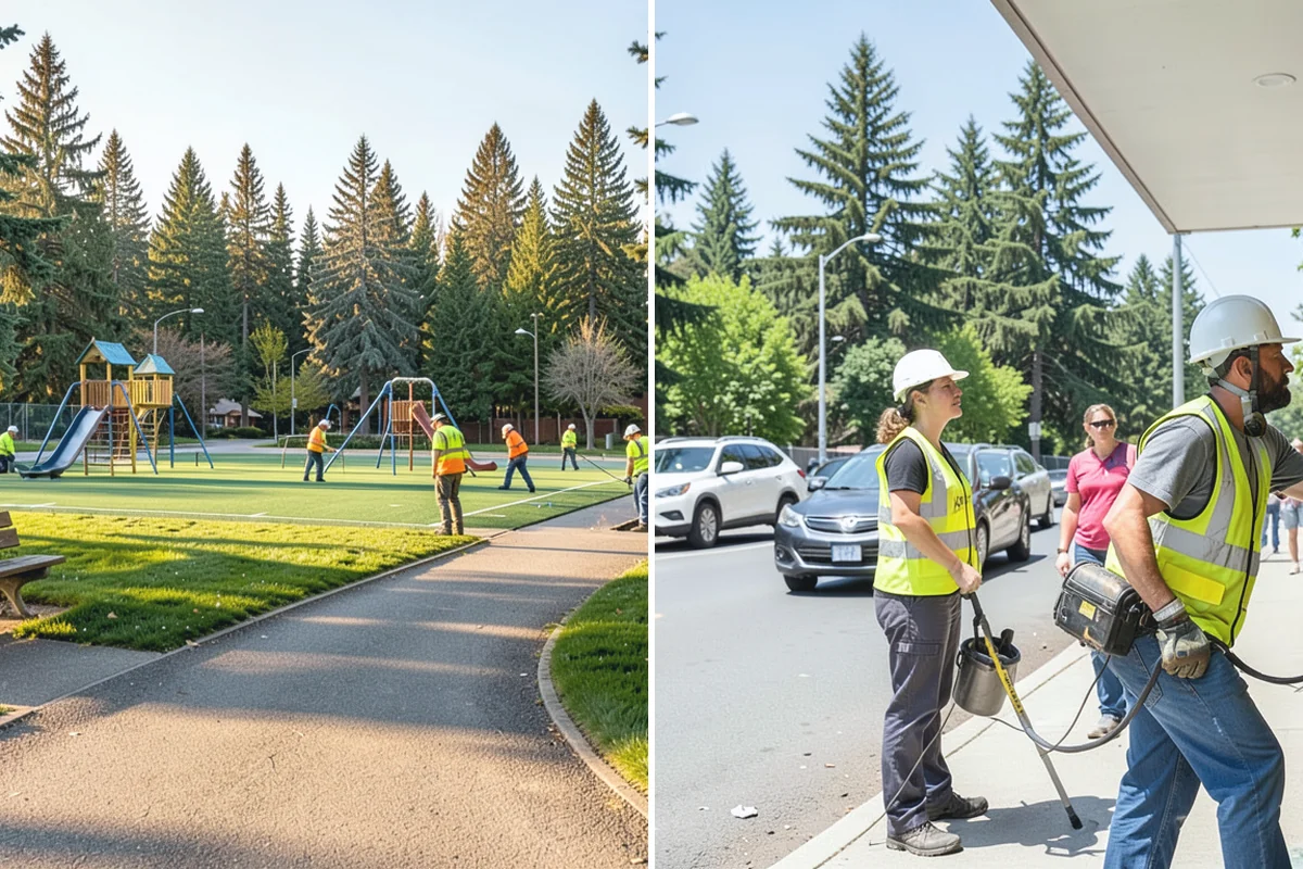 Homeless Encampment Cleanup Support in Wilkeson, Pierce County, WA - Coordinate with agency and outreach staff on timing and protocol