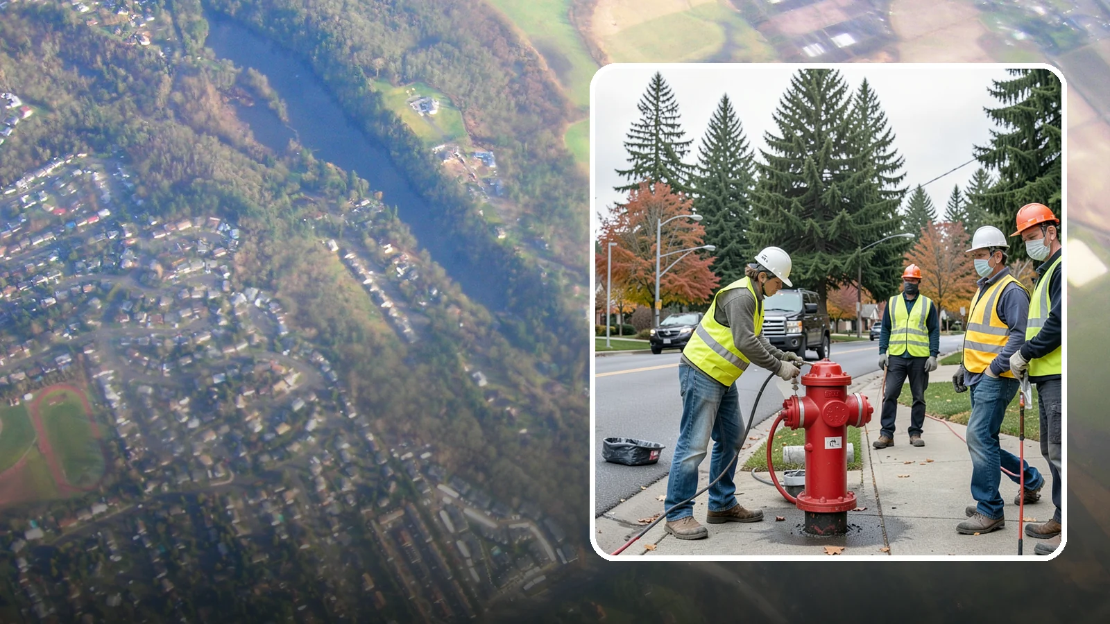 Hydrant Painting in Algona, King County, WA - Cleaning and repainting of fire hydrants for visibility, corrosion protection, and color coding.