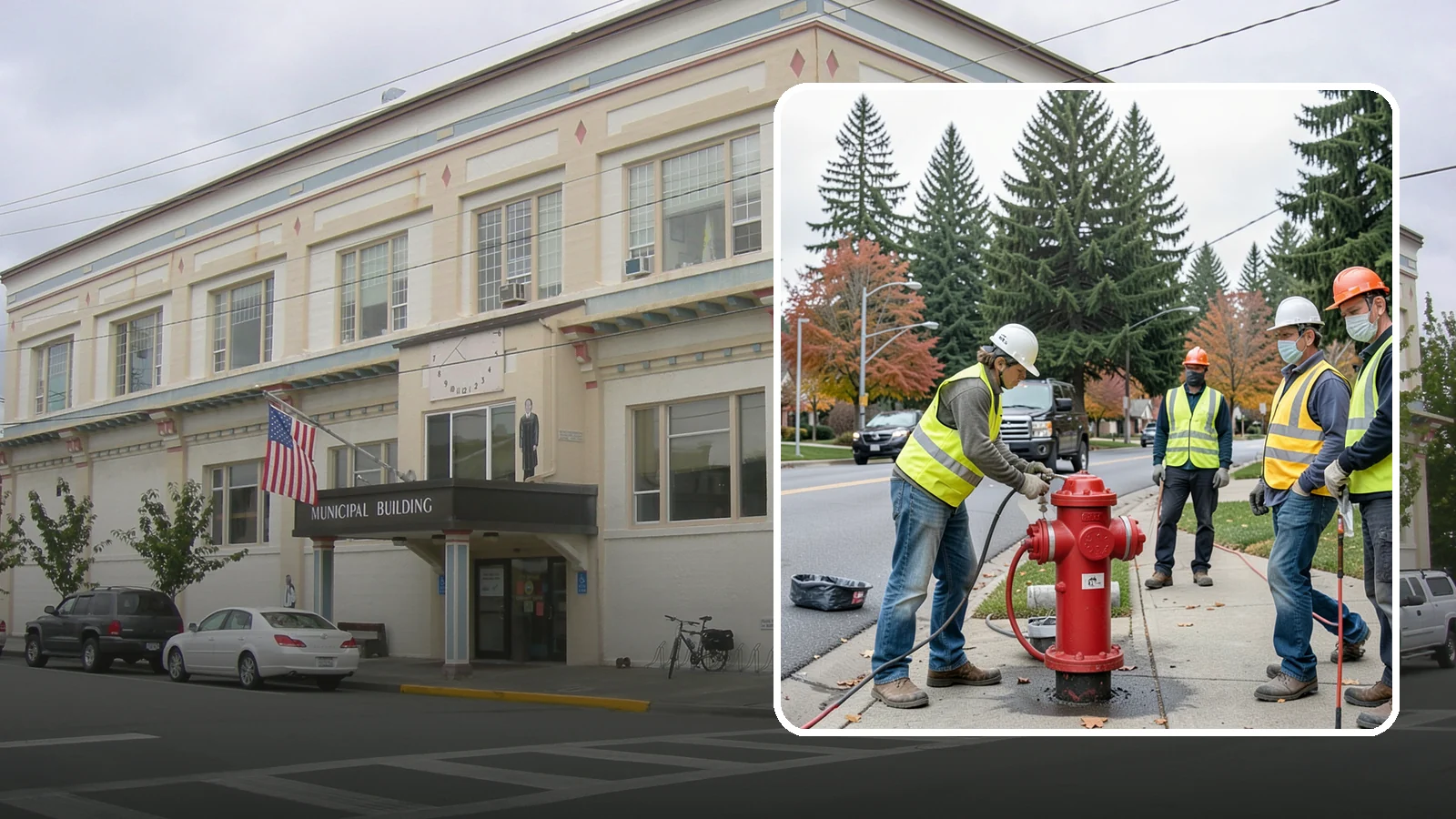 Hydrant Painting in Anacortes, Skagit County, WA - Cleaning and repainting of fire hydrants for visibility, corrosion protection, and color coding.