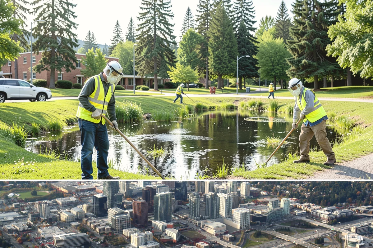 Hydrant Painting in Bellevue, King County, WA - Hydrant painting is scheduled in dry weather from late spring through early fall for proper coating adhesion and cure.