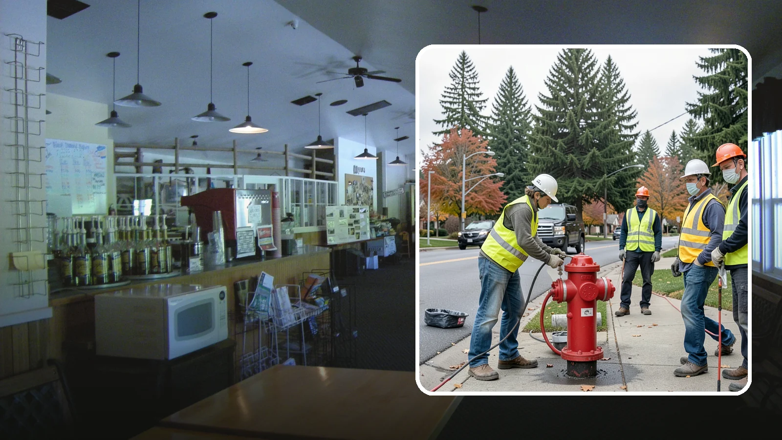 Hydrant Painting in Black Diamond, King County, WA - Cleaning and repainting of fire hydrants for visibility, corrosion protection, and color coding.