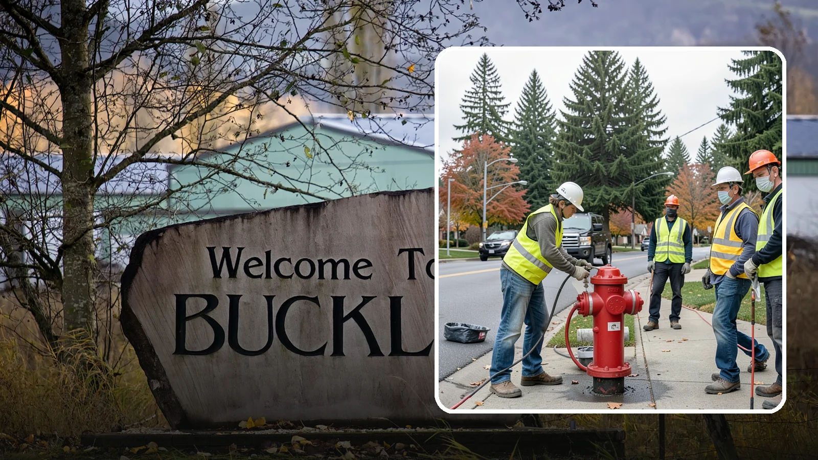 Hydrant Painting in Buckley, Pierce County, WA - Cleaning and repainting of fire hydrants for visibility, corrosion protection, and color coding.