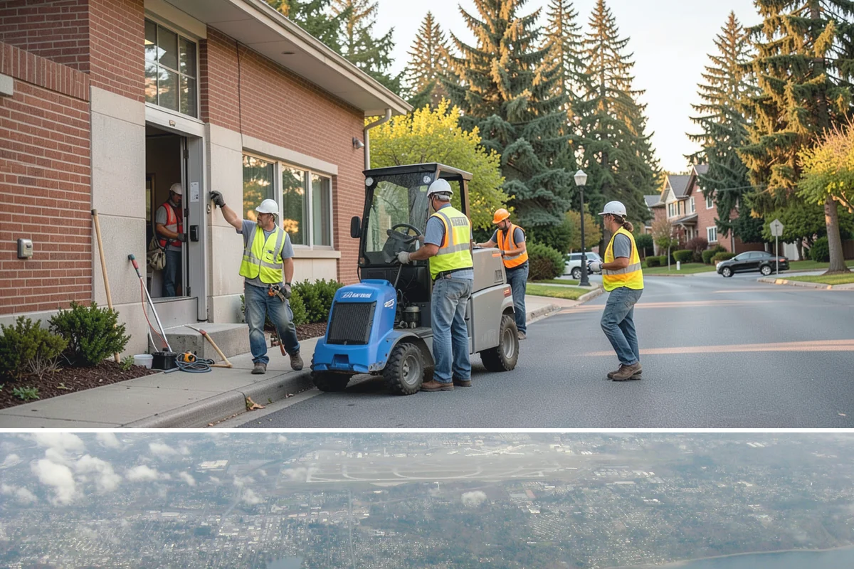 Hydrant Painting in Burien, King County, WA - Hydrant painting is scheduled in dry weather from late spring through early fall for proper coating adhesion and cure.
