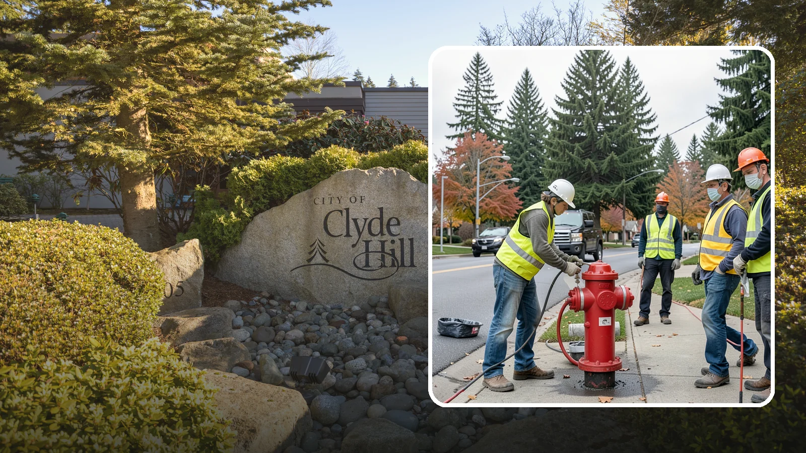 Hydrant Painting in Clyde Hill, King County, WA - Cleaning and repainting of fire hydrants for visibility, corrosion protection, and color coding.