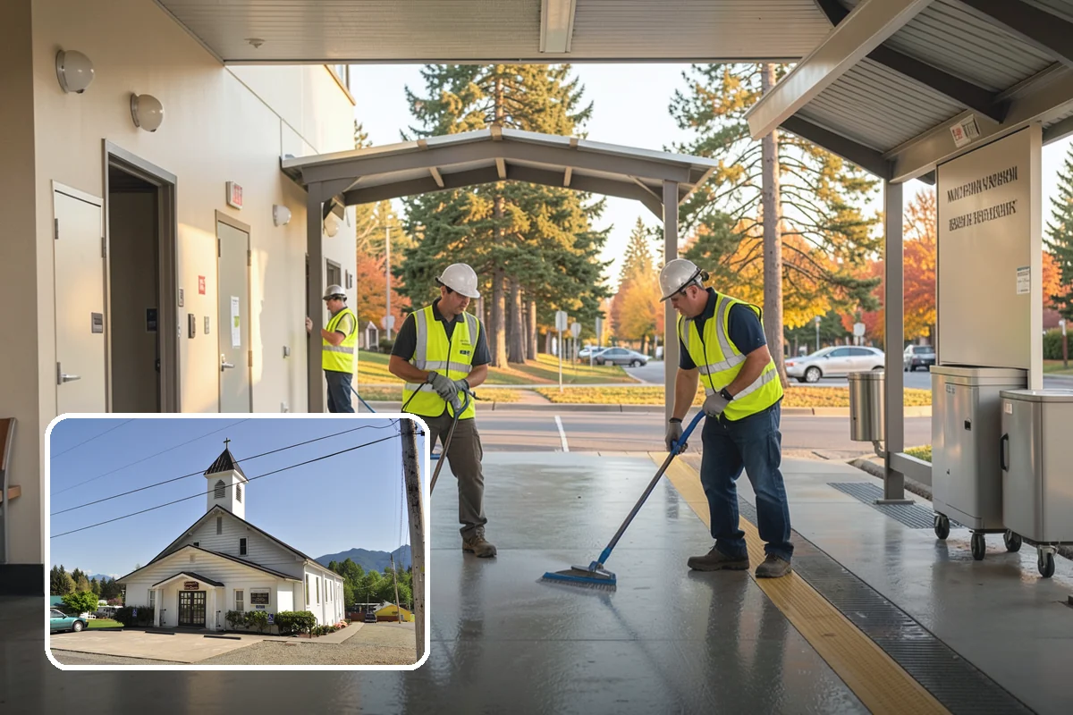 Hydrant Painting in Concrete, Skagit County, WA - Restores hydrant visibility for emergency response