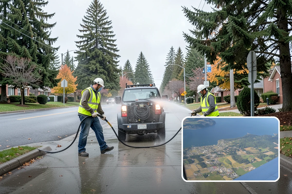 Hydrant Painting in Coupeville, Island County, WA - Restores hydrant visibility for emergency response