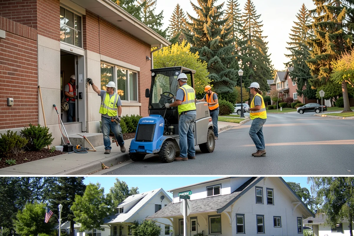 Hydrant Painting in DuPont, Pierce County, WA - Hydrant painting is scheduled in dry weather from late spring through early fall for proper coating adhesion and cure.