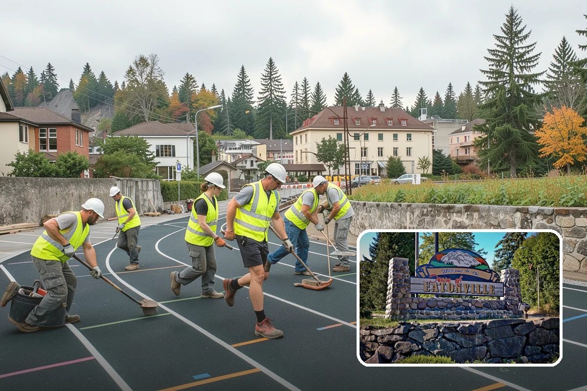 Hydrant Painting in Eatonville, Pierce County, WA - Restores hydrant visibility for emergency response