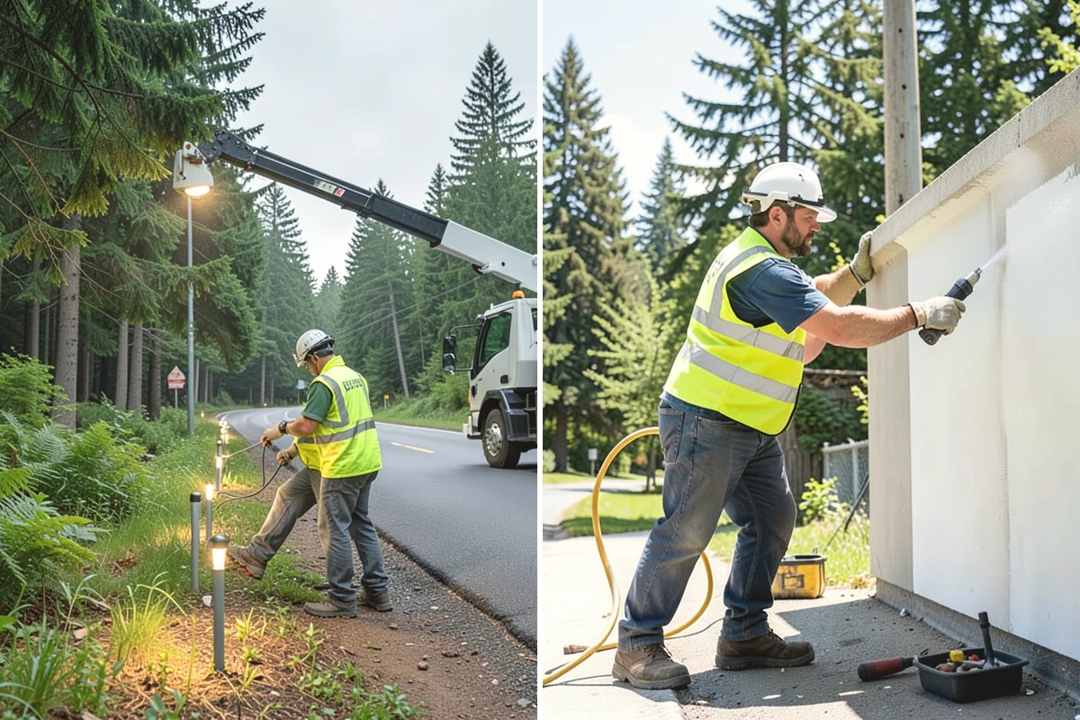 Hydrant Painting in Edgewood, Pierce County, WA - Inventory hydrants and confirm the color-coding standard