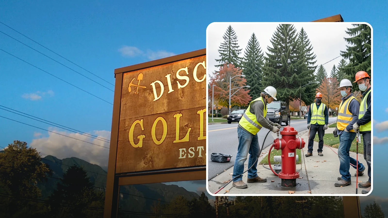 Hydrant Painting in Gold Bar, Snohomish County, WA - Cleaning and repainting of fire hydrants for visibility, corrosion protection, and color coding.