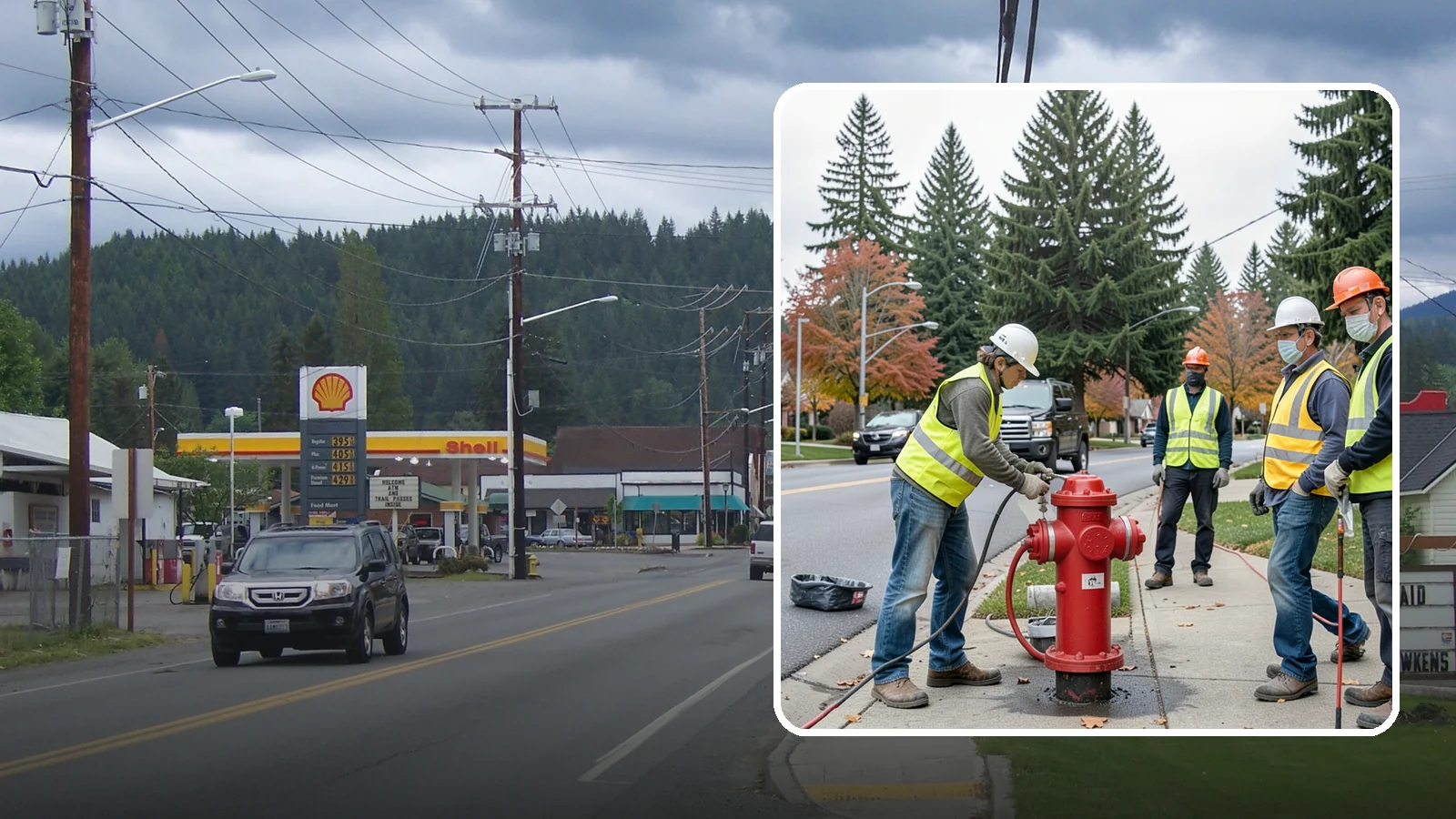 Hydrant Painting in Granite Falls, Snohomish County, WA - Cleaning and repainting of fire hydrants for visibility, corrosion protection, and color coding.