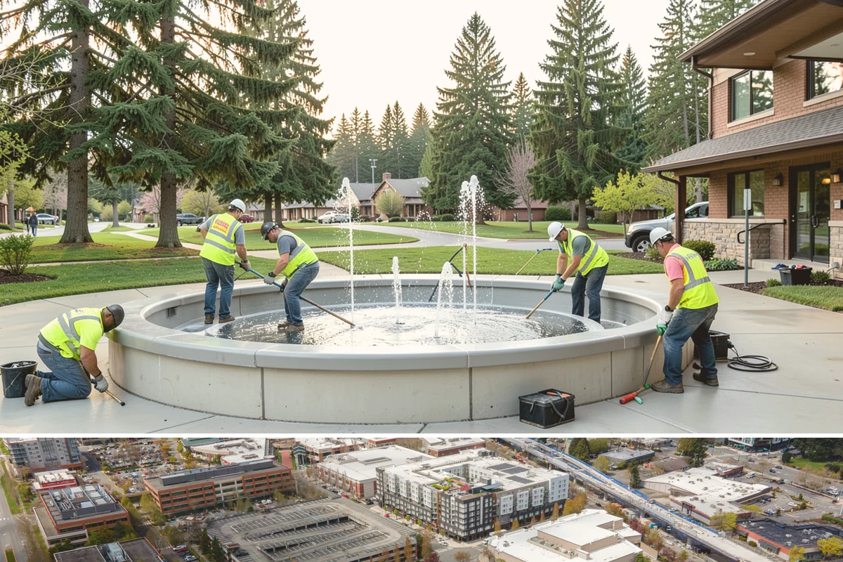 Hydrant Painting in Redmond, King County, WA - Hydrant painting is scheduled in dry weather from late spring through early fall for proper coating adhesion and cure.