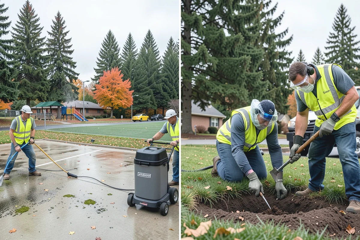 Hydrant Painting in Roy, Pierce County, WA - Inventory hydrants and confirm the color-coding standard