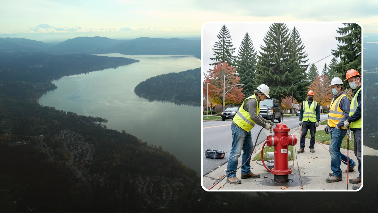 Hydrant Painting in Sammamish, King County, WA - Cleaning and repainting of fire hydrants for visibility, corrosion protection, and color coding.