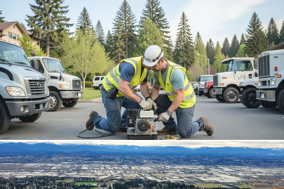 Hydrant Painting in SeaTac, King County, WA - Hydrant painting is scheduled in dry weather from late spring through early fall for proper coating adhesion and cure.