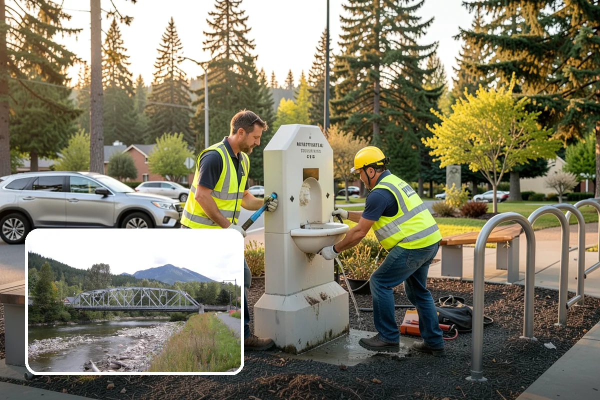 Hydrant Painting in Skykomish, King County, WA - Restores hydrant visibility for emergency response