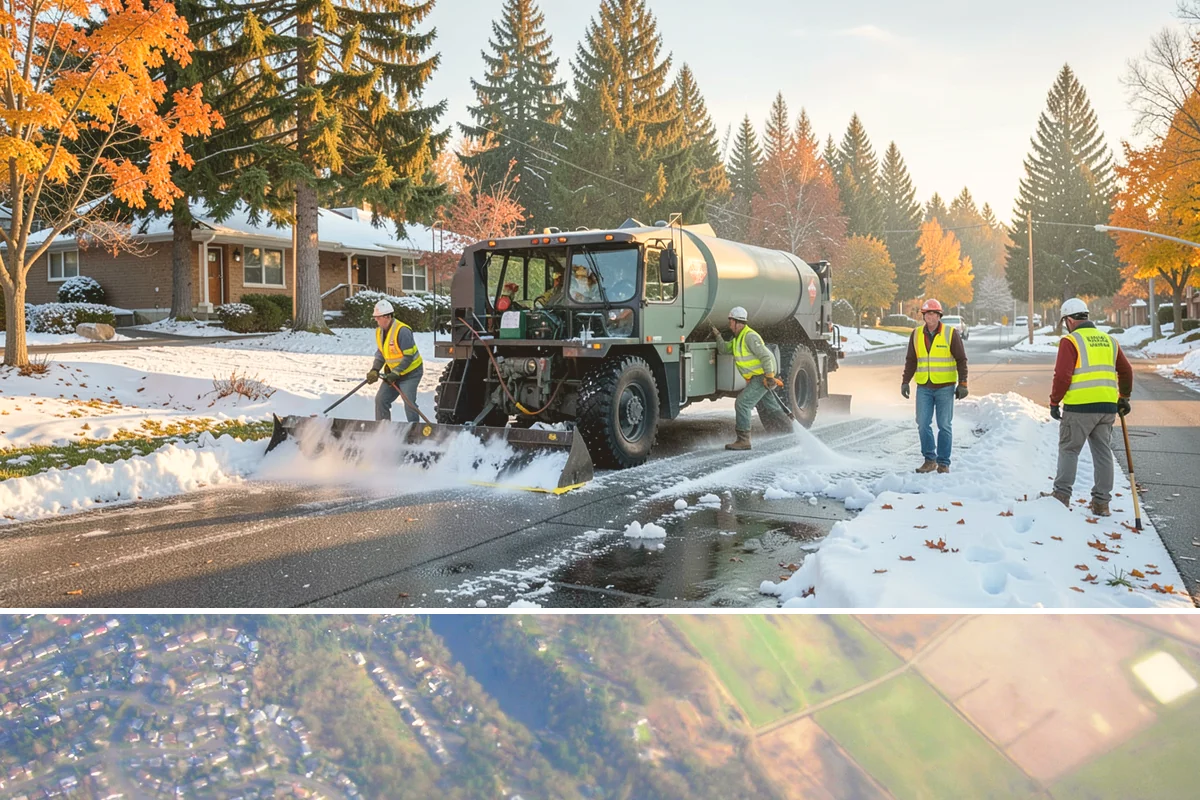 Ice Control in Algona, King County, WA - Ice control is concentrated in the cold months from late fall through early spring, driven by freezing rain and overnight...