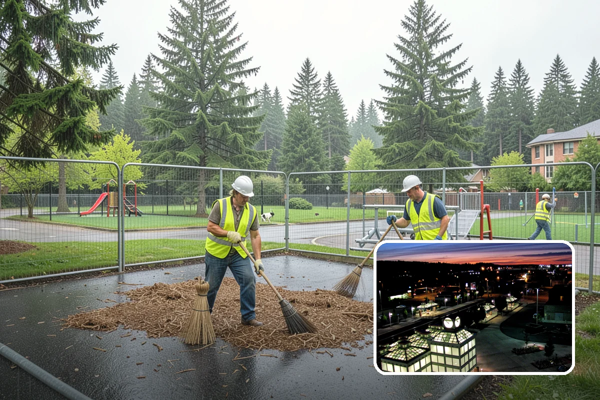 Ice Control in Auburn, King County, WA - Anti-icing ahead of events prevents dangerous bonding