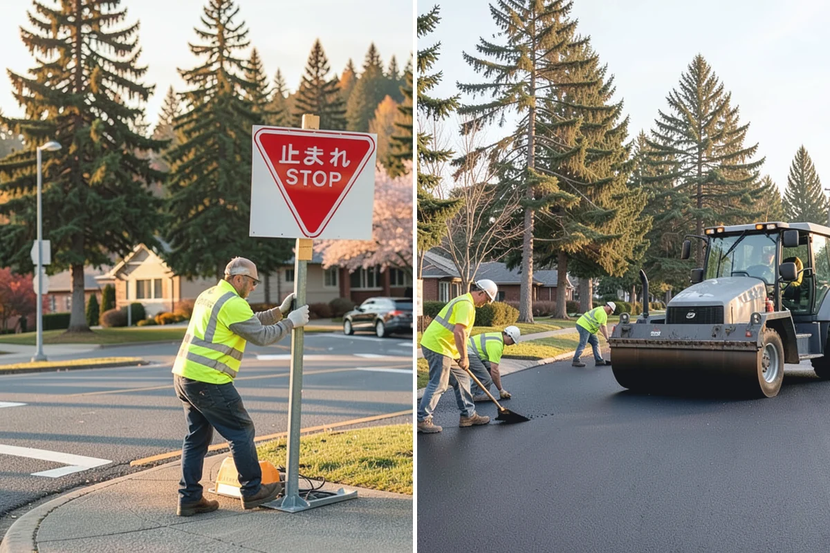 Ice Control in Bonney Lake, Pierce County, WA - Monitor pavement temperatures and forecasts for freeze events