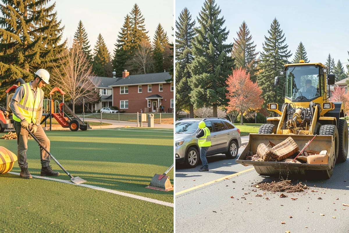 Ice Control in Bothell, King County, WA - Monitor pavement temperatures and forecasts for freeze events