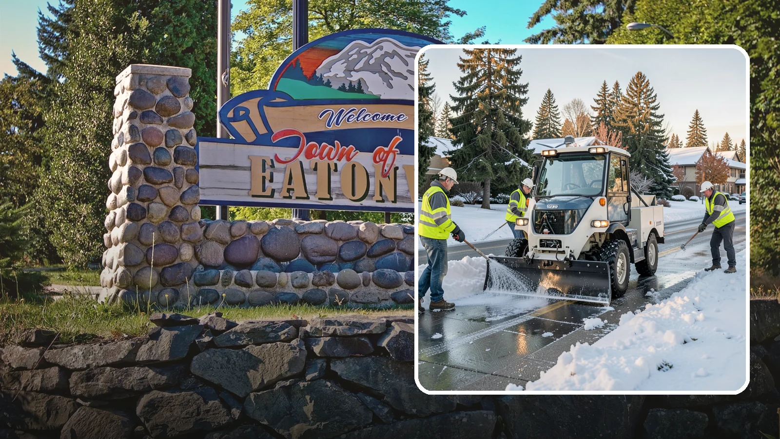 Ice Control in Eatonville, Pierce County, WA - Proactive and reactive ice control for roads, lots, and walkways to reduce hazards during freezing conditions.