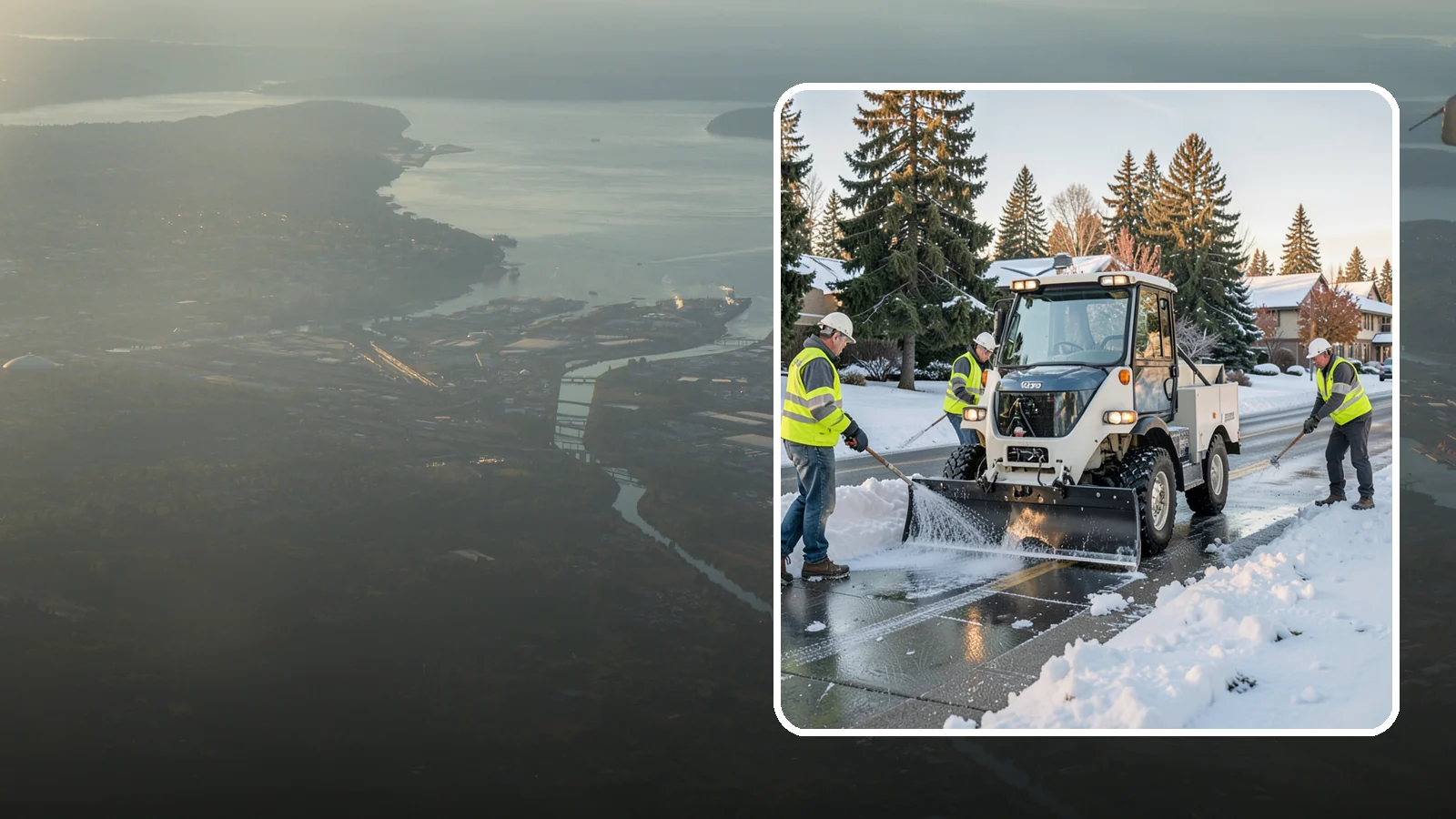 Ice Control in Fife, Pierce County, WA - Proactive and reactive ice control for roads, lots, and walkways to reduce hazards during freezing conditions.