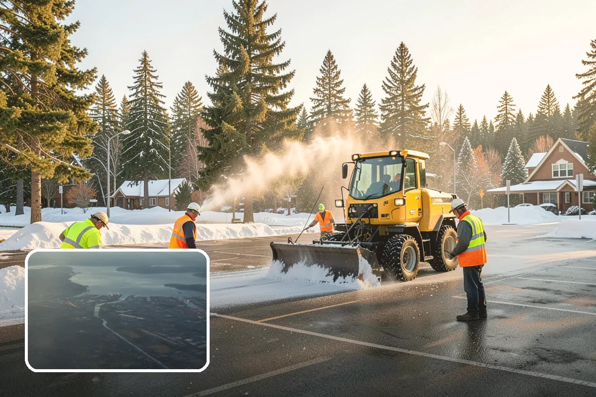 Ice Control in Fife, Pierce County, WA - Anti-icing ahead of events prevents dangerous bonding