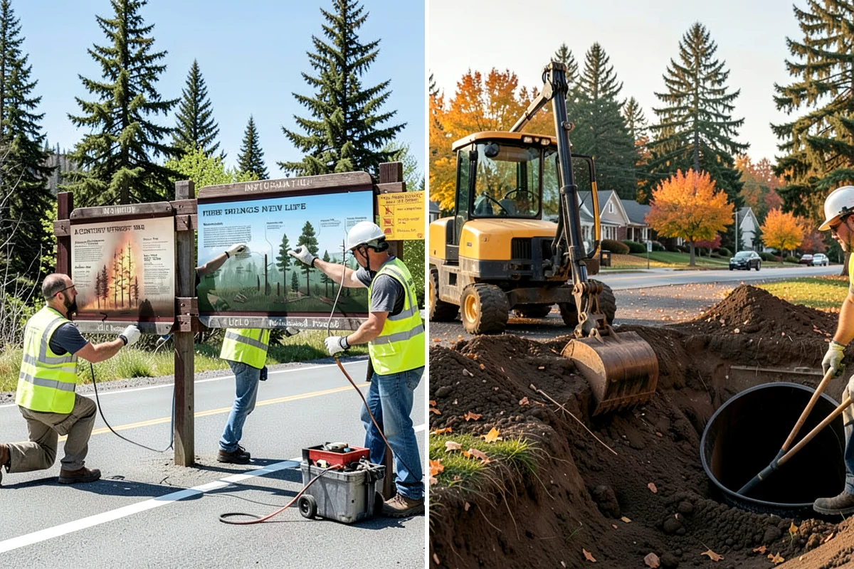 Ice Control in Fircrest, Pierce County, WA - Monitor pavement temperatures and forecasts for freeze events