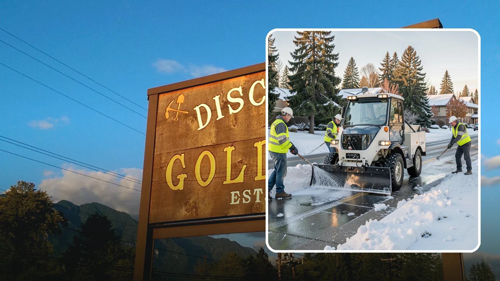 Ice Control in Gold Bar, Snohomish County, WA - Proactive and reactive ice control for roads, lots, and walkways to reduce hazards during freezing conditions.