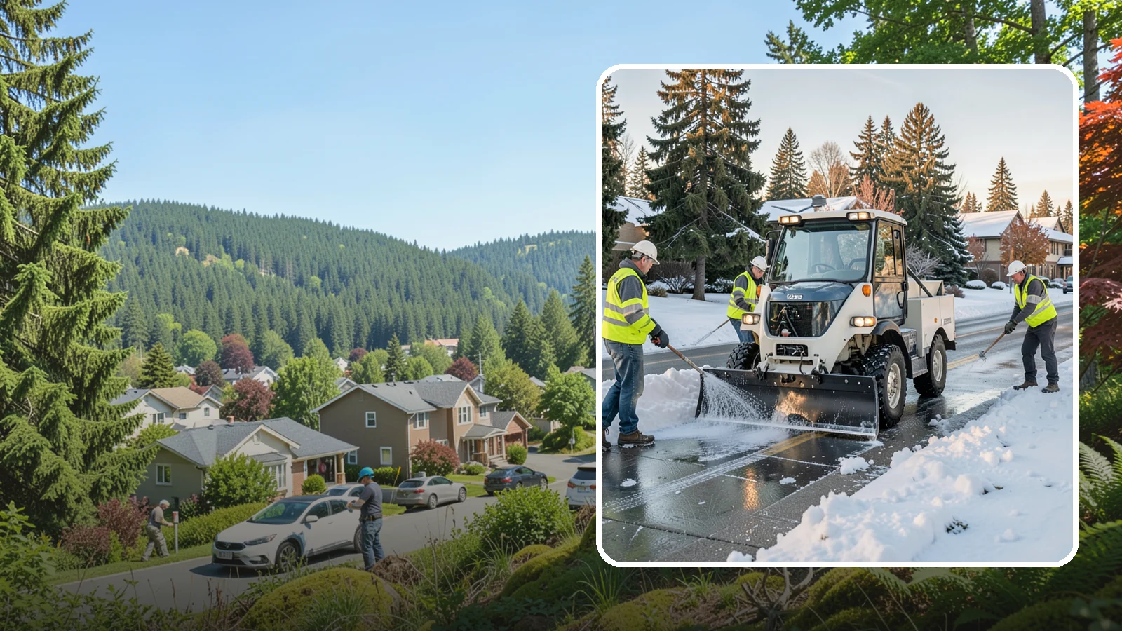 Ice Control in Index, Snohomish County, WA - Proactive and reactive ice control for roads, lots, and walkways to reduce hazards during freezing conditions.