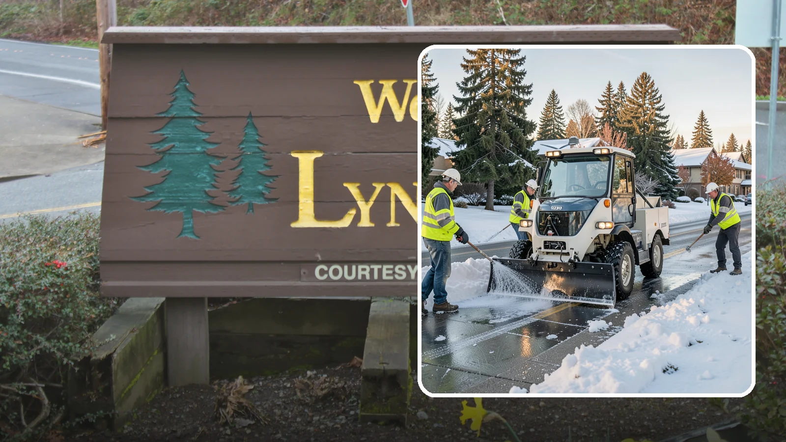 Ice Control in Lynnwood, Snohomish County, WA - Proactive and reactive ice control for roads, lots, and walkways to reduce hazards during freezing conditions.
